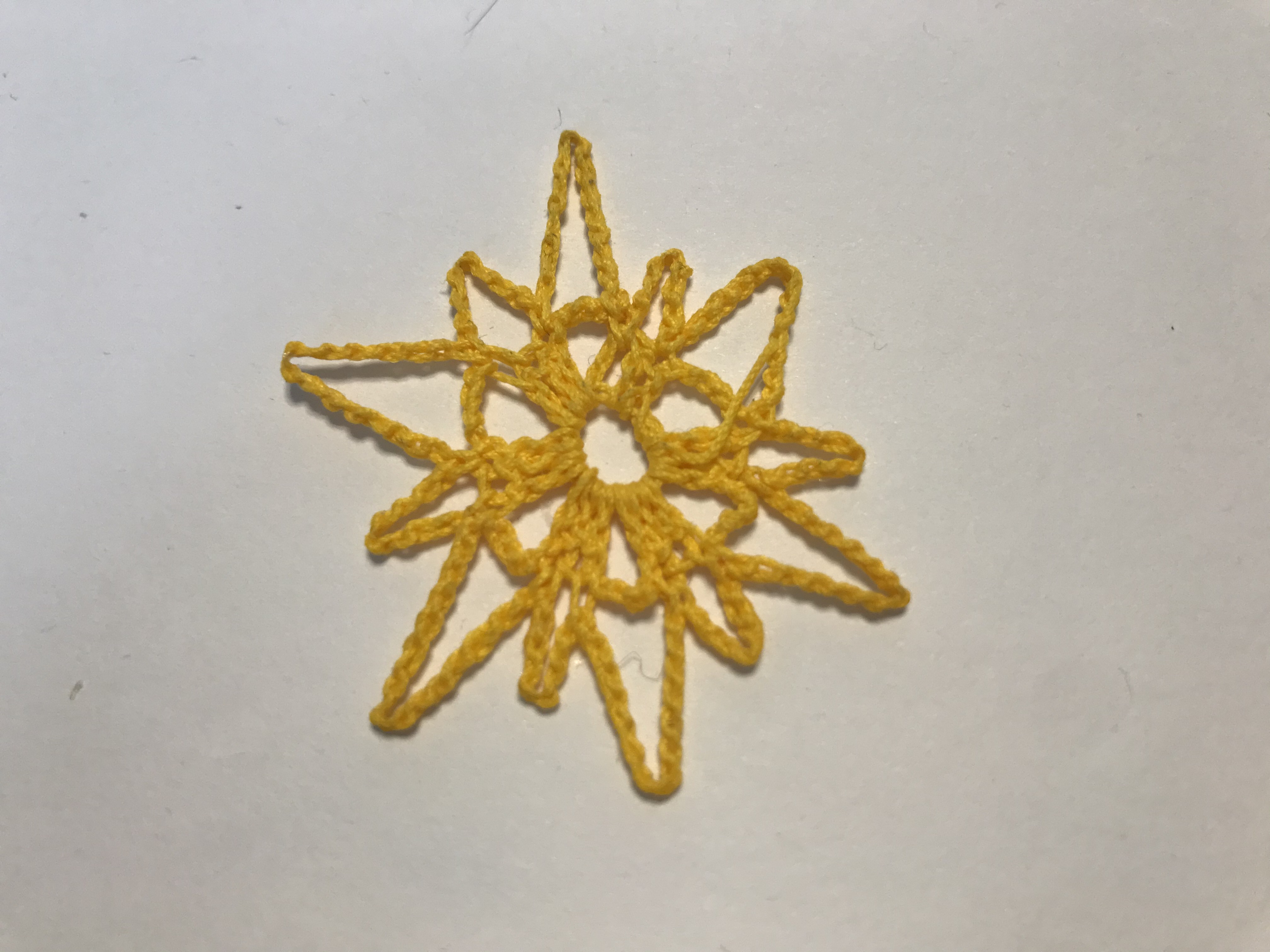 Háčkovaná hvězdička