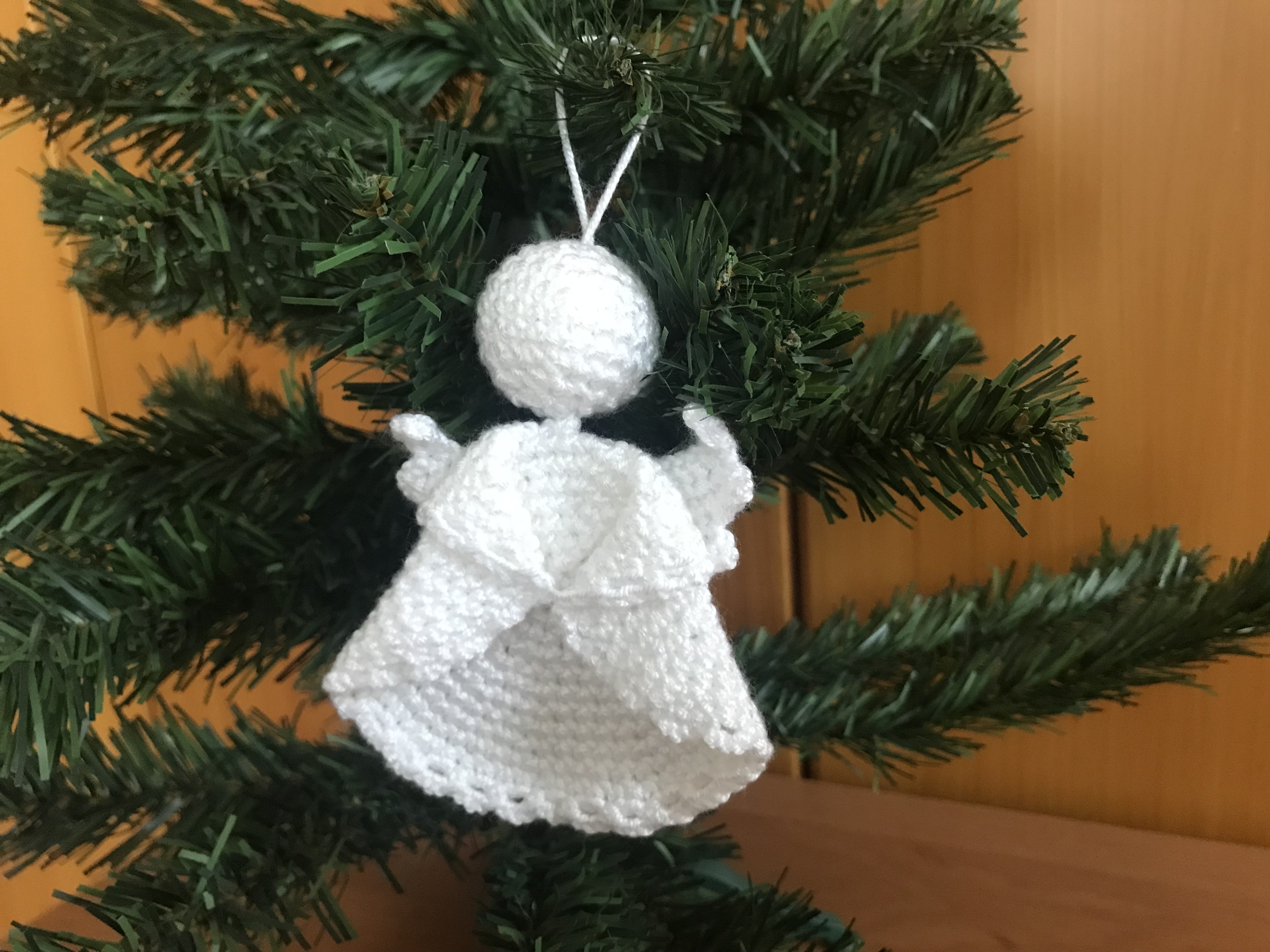 Háčkovaný andílek - 2 jednoduché druhy