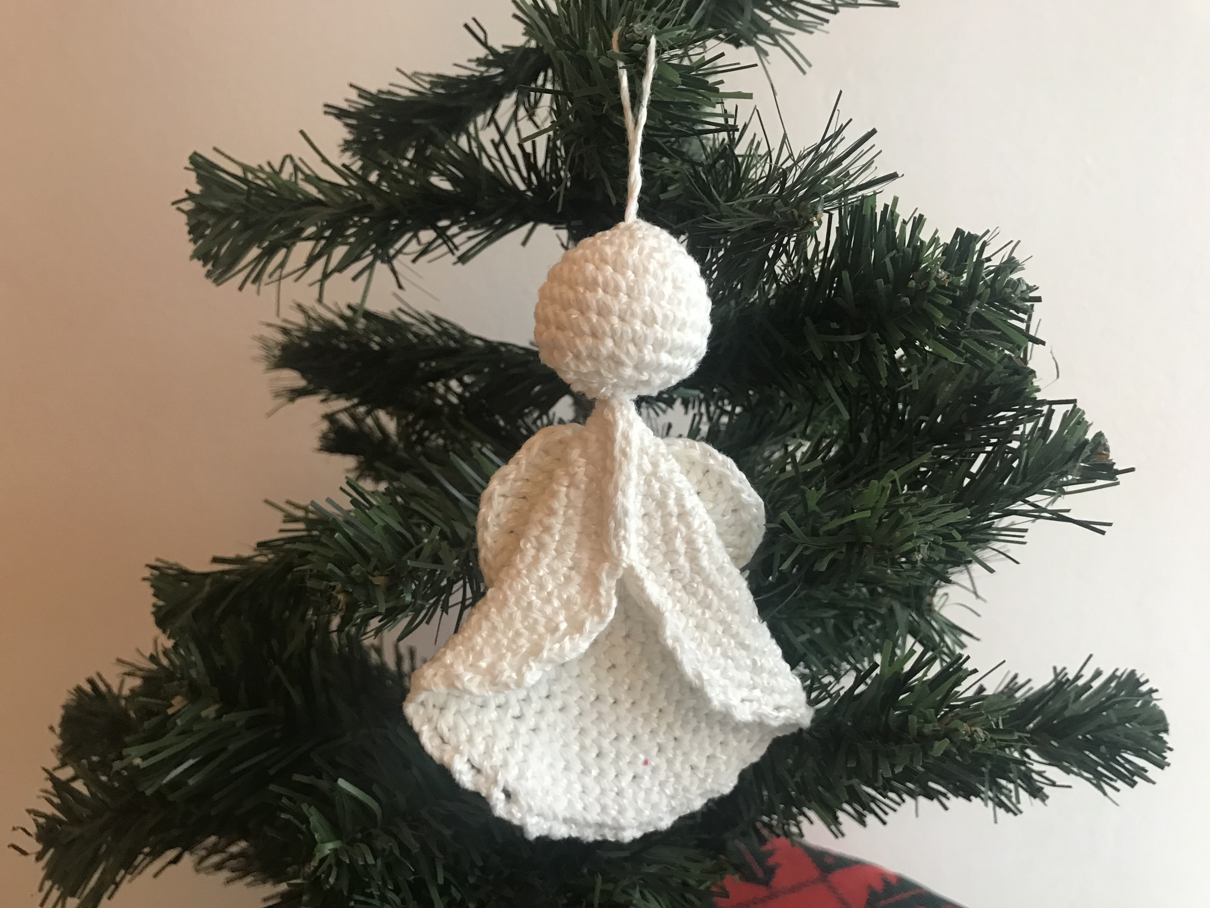 Háčkovaný andílek