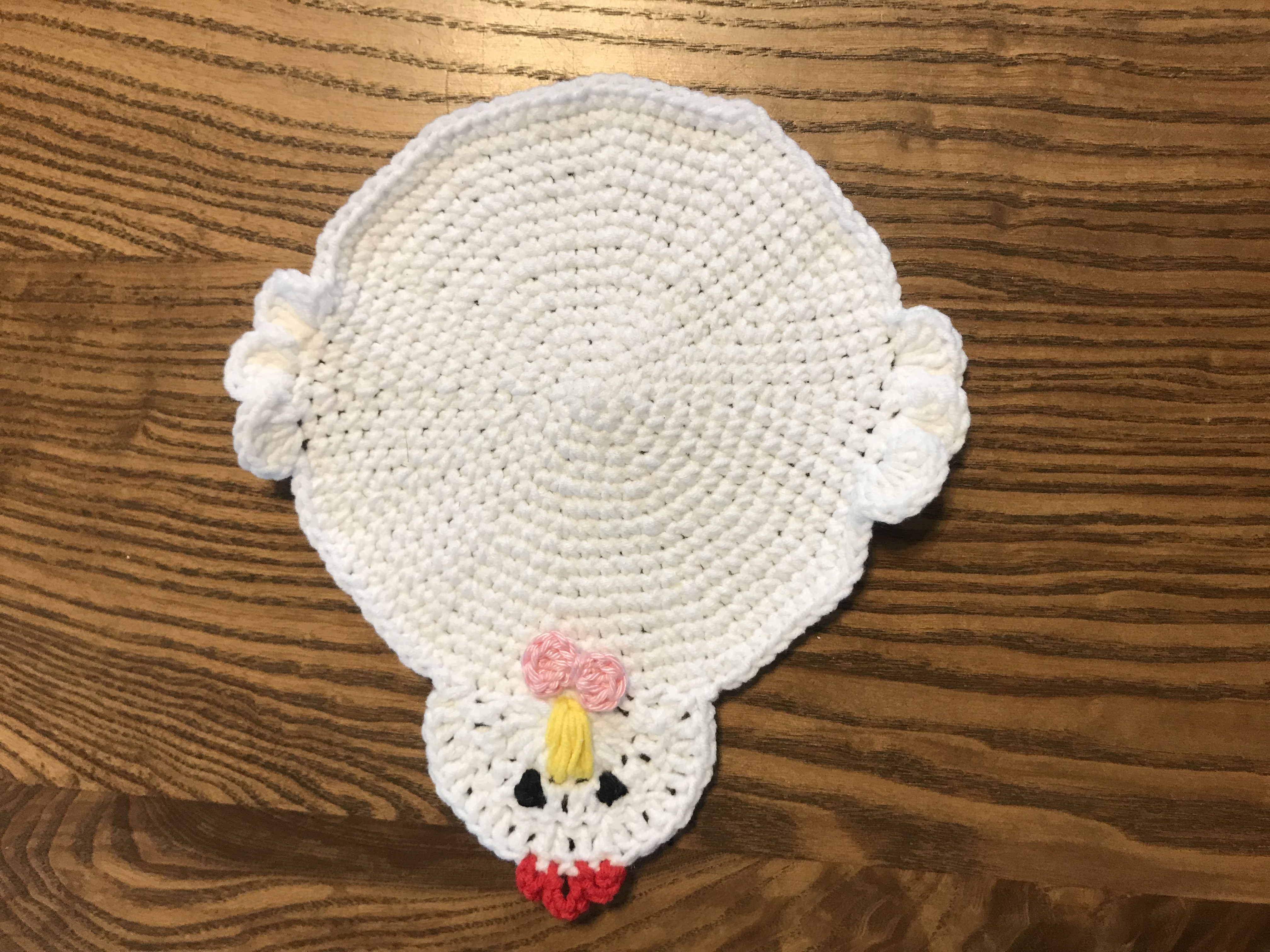 Podtácek - slepička