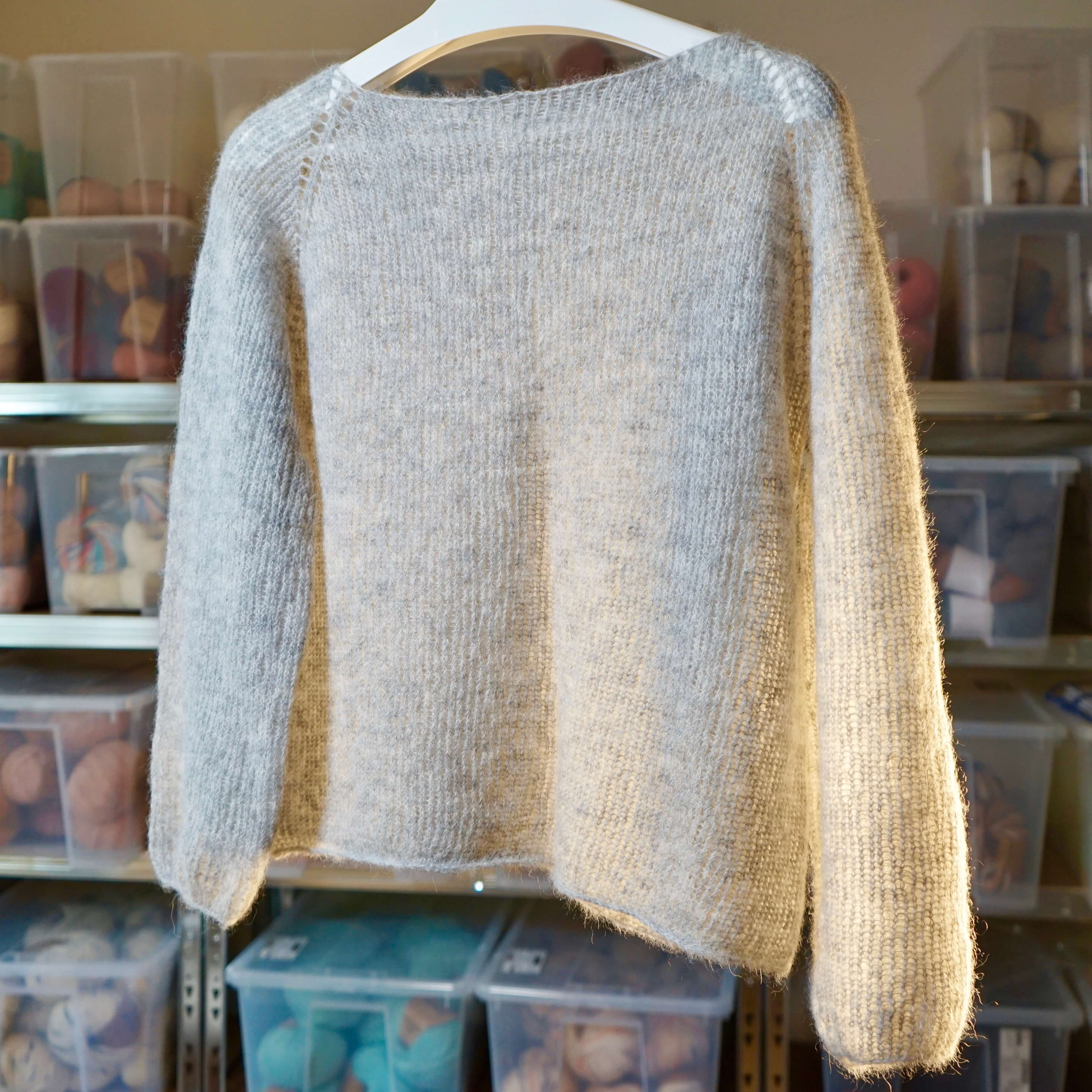 Návod: Nadýchaný pletený svetr v raglánovém střihu