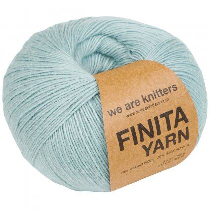 Příze Finita Yarn z merino vlny a baby alpaky modrá Aquamarine 2