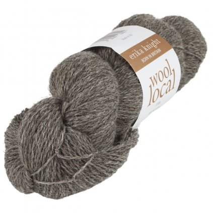 Vlna Wool Local hnědá Ted Brown