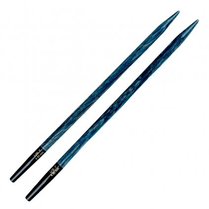 Kruhové výměnné jehlice Lykke 4,5 mm modrá Indigo