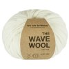 Příze z vlny The Wave Wool přírodní bílá Natural 1
