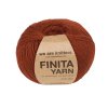 Příze Finita Yarn z merino vlna a baby alpaky – oranžová Cinnamon 1