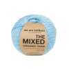 Příze The Mixed Yarn z vlny a bavlny – modrá Sky Blue 1