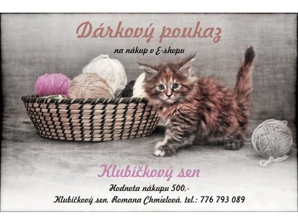 Darkovy poukaz 500732