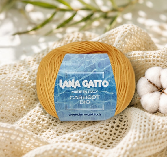 Lana Gatto Cashcot Bio: Když se potká organická bavlna s luxusním kašmírem