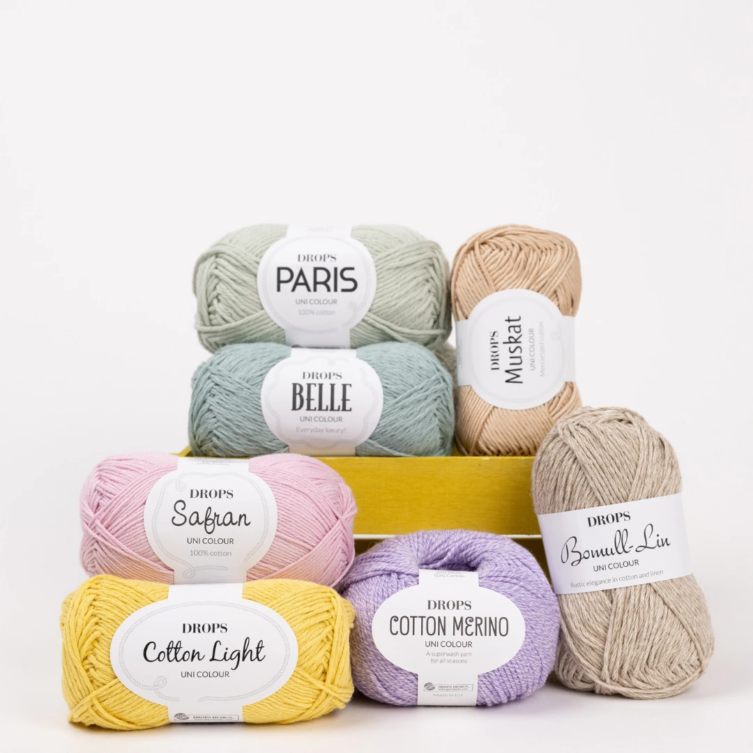 Jaro je za dveřmi a s ním i DROPS Super Sale na oblíbené bavlny 🌿