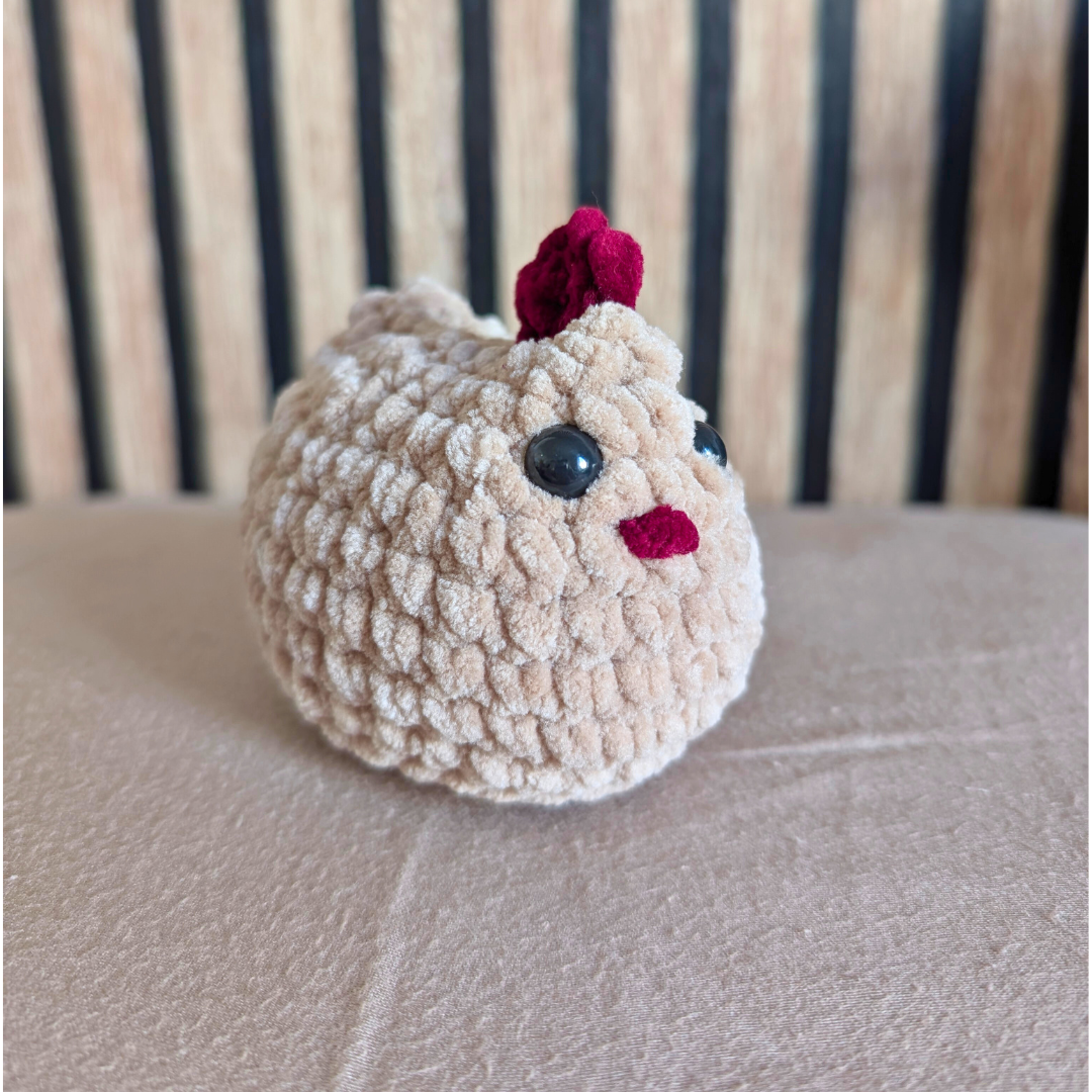 Návod na háčkovanou slepičku