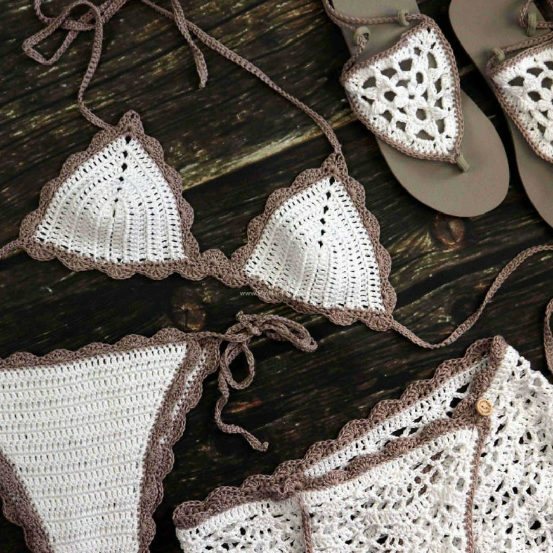 🧶 Háčkované plavky: originální letní trend, který si můžete vytvořit sami