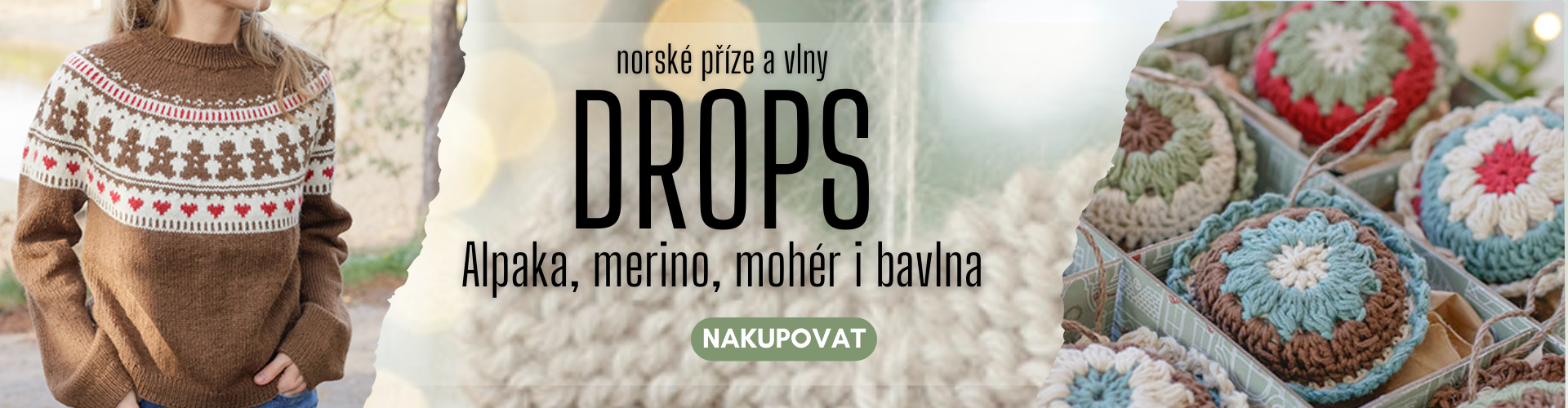 Příze Drops pro pletení i háčkování
