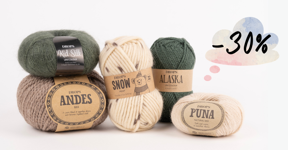 Sleva na příze Drops