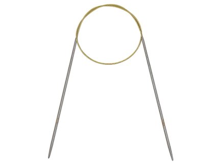 Pevné kruhové jehlice 80 cm –⁠⁠⁠⁠⁠⁠ nerezová ocel