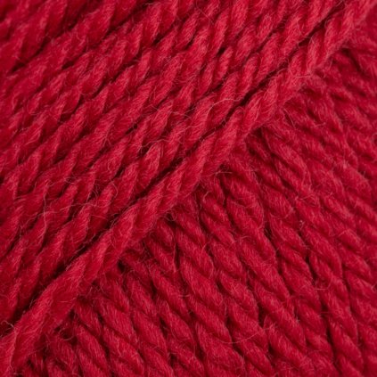 DROPS Alaska uni colour 11, tmavá červená