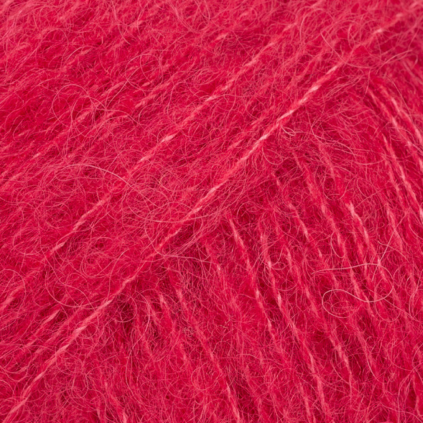 DROPS Brushed Alpaca Silk 07 – červená