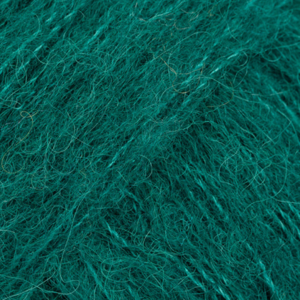 DROPS Brushed Alpaca Silk 11 – tmavá zelená