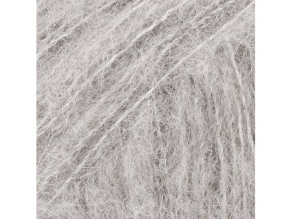 DROPS Brushed Alpaca Silk 02 – světlá šedá
