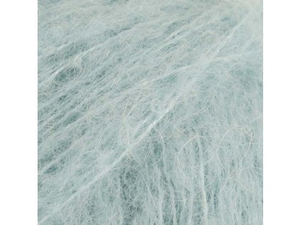 DROPS Brushed Alpaca Silk 15 – světlá tyrkysová