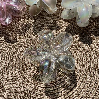 Skřipec havajská květina Plumerie – křišťálově lesklá