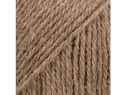 DROPS Alpaca 607 – světlá nugátová
