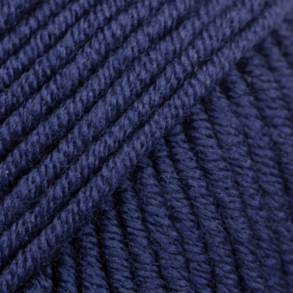 DROPS Big Merino 17 – tmavá modrá