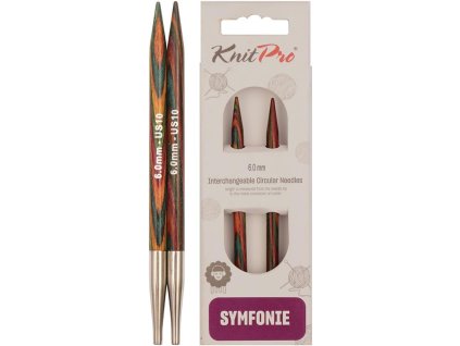 KnitPro Symfonie výměnné jehlice 6 mm
