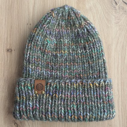 Z Klubka vlny beanie Cloudy - secret garden