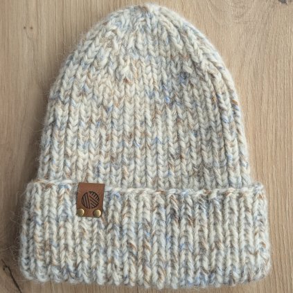 Z Klubka vlny beanie Cloudy - mountain