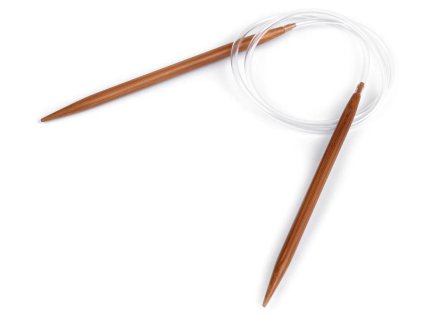 Pevné bambusové jehlice 80 cm