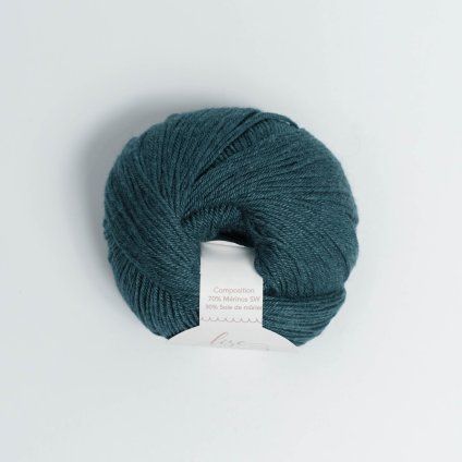 Lise Tailor Merino Wool & Silk – Fir green