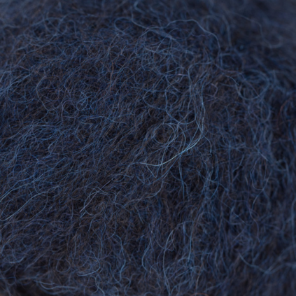 DROPS Brushed Alpaca Silk 42 – tmavá navy