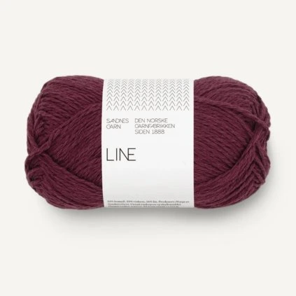 Line 4372 – dyp burgunder