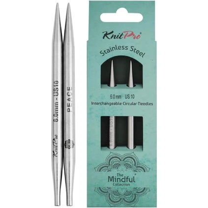 KnitPro MINDFUL výměnné jehlice 6 mm