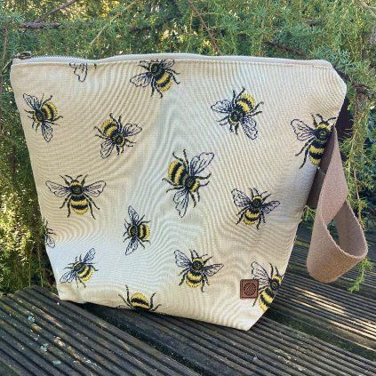 Projektová taška Klubkovka ZIP  – bee
