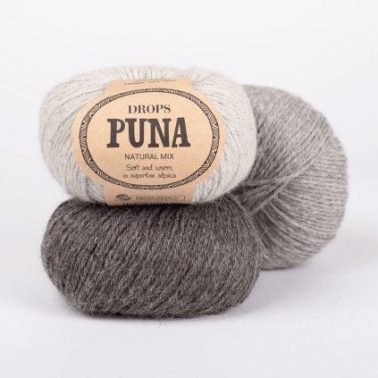 DROPS Puna 07 – světlá šedá