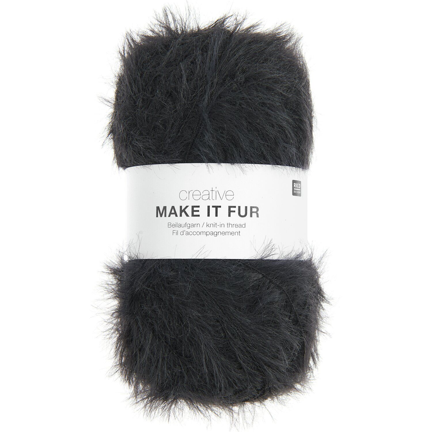 Rico Design Creative Make It Fur Schwarz
