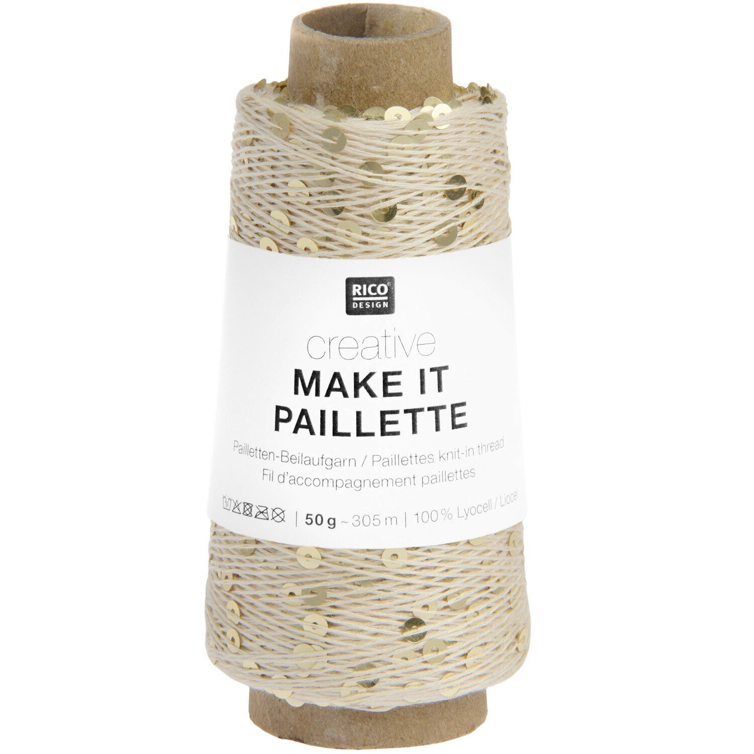 Rico Design Creative Make It Paillette Gold