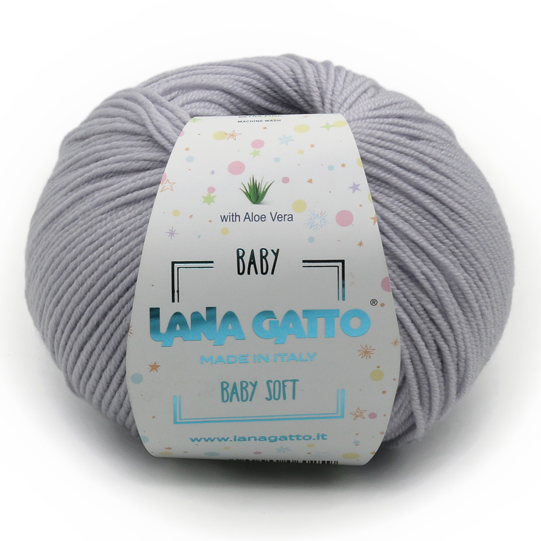 Lana Gatto Baby Soft (s Aloe vera) 12504 – perla isola
