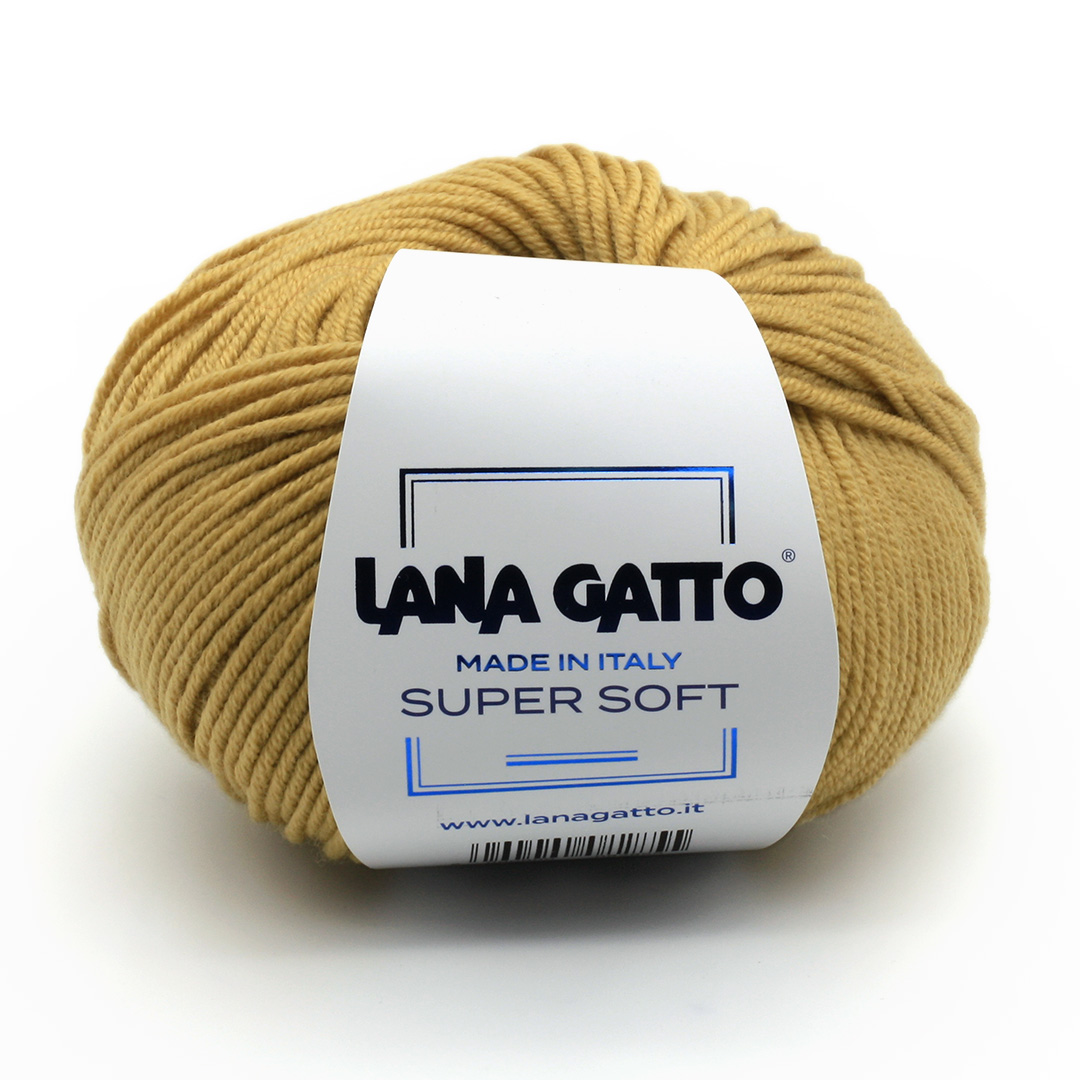 Lana Gatto Super Soft 9425 – senape