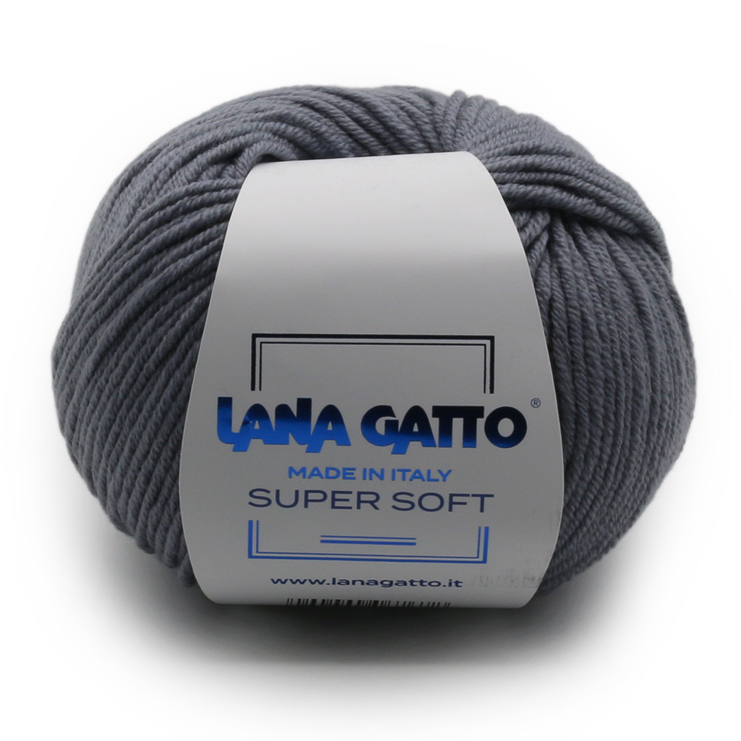 Lana Gatto Super Soft 14433 – acciaio