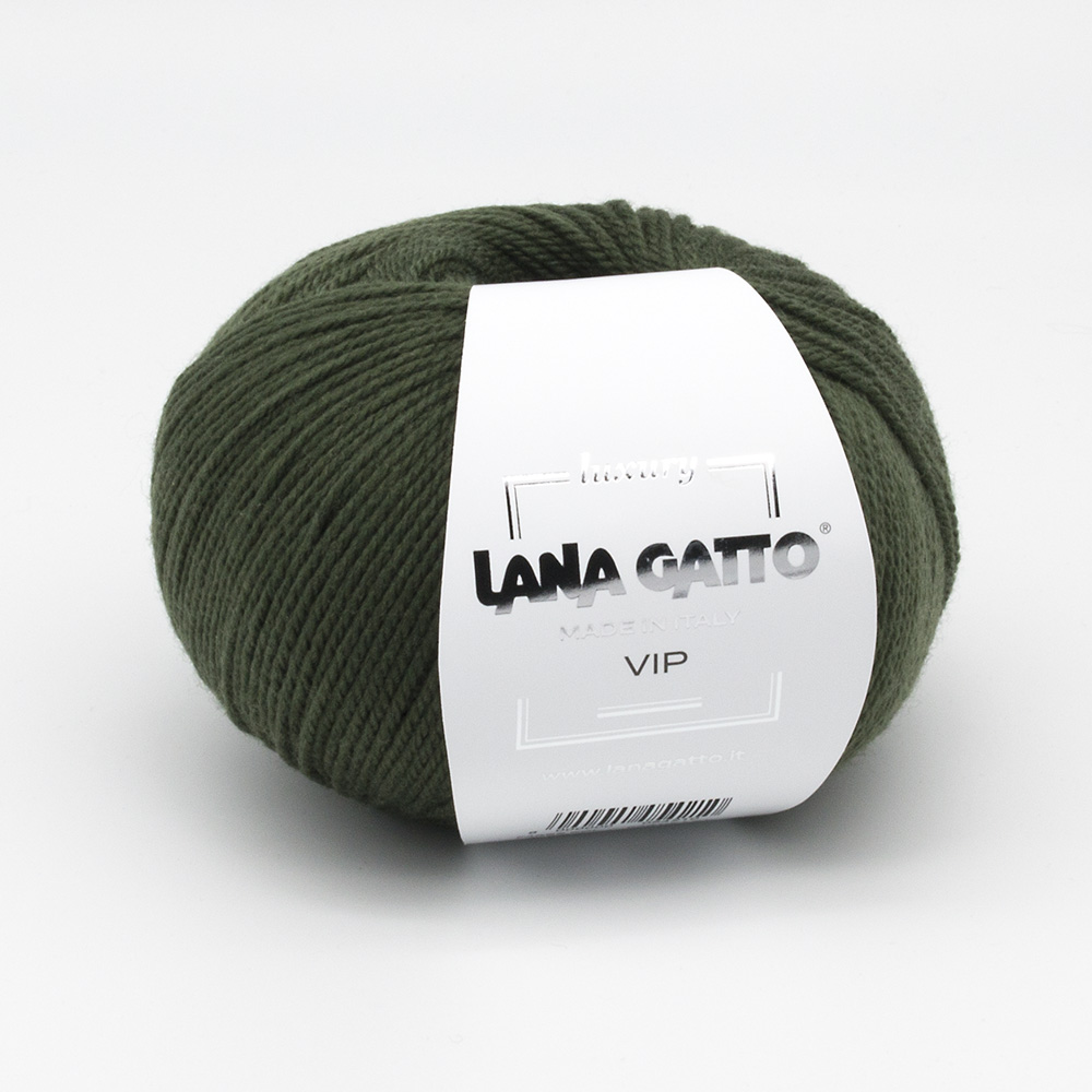 Lana Gatto VIP 8434 – verde scuro