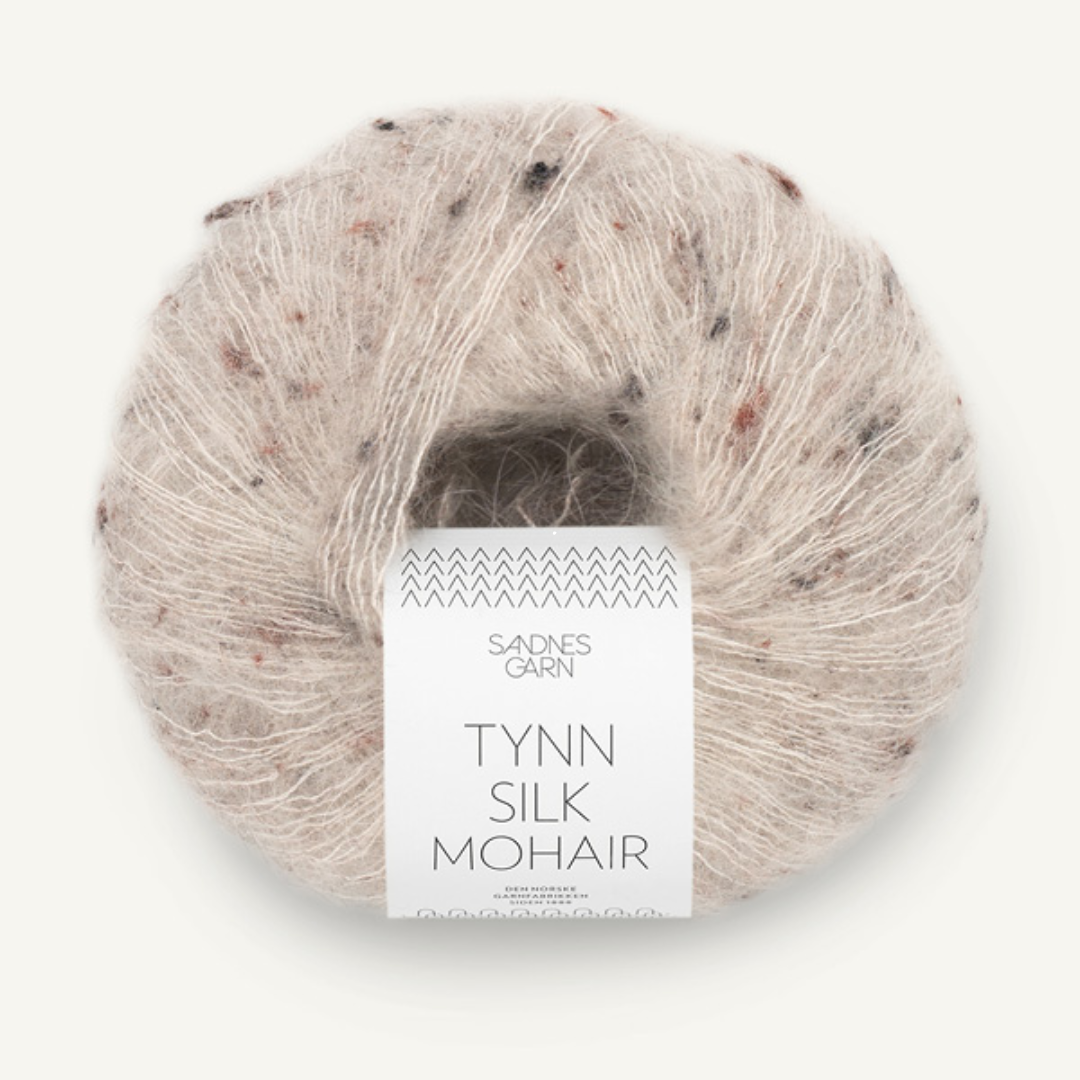 Sandnes Garn Tynn Silk Mohair 2600 – greige tweed