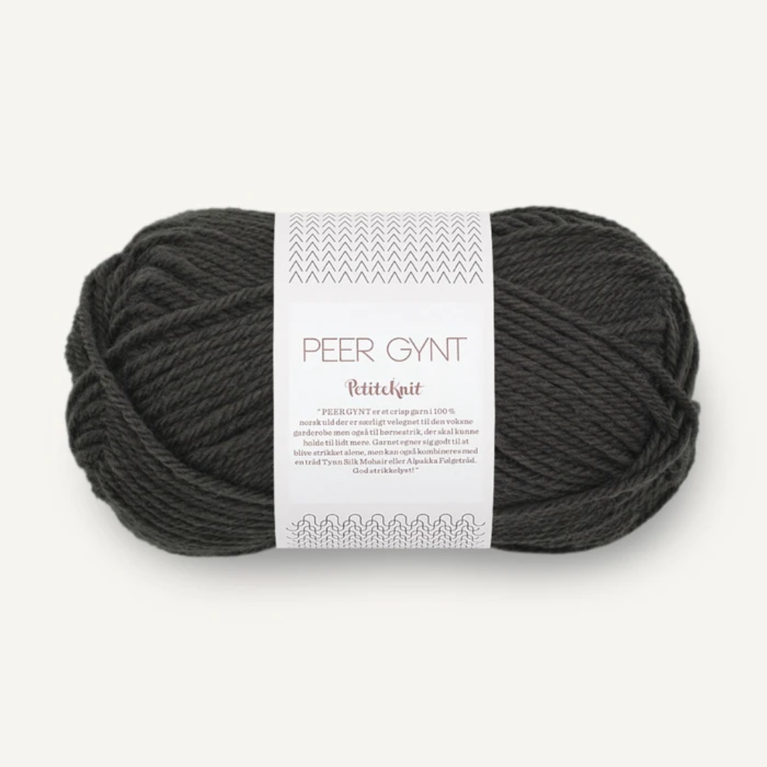 Sandnes Garn Peer Gynt PetiteKnit 3891 – dusty noir