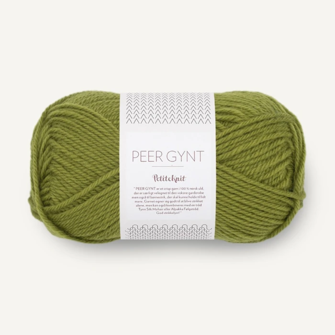 Sandnes Garn Peer Gynt PetiteKnit 9564 – matcha