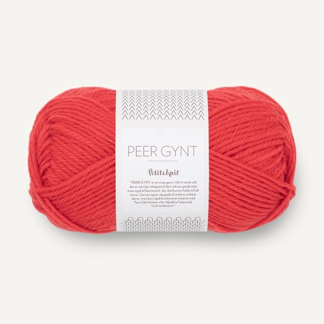 Sandnes Garn Peer Gynt PetiteKnit 4008 – poppy