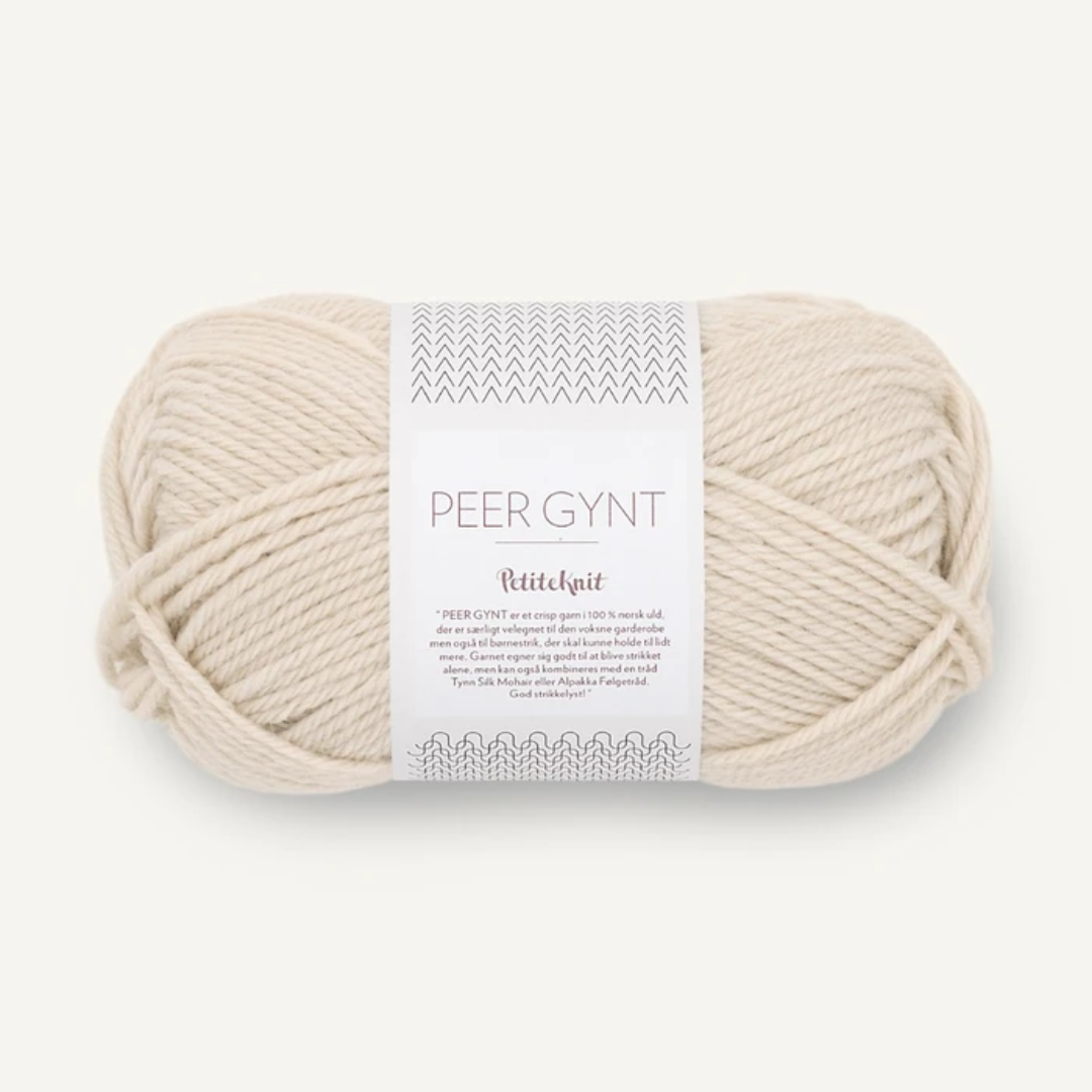 Sandnes Garn Peer Gynt PetiteKnit 2511 – almond