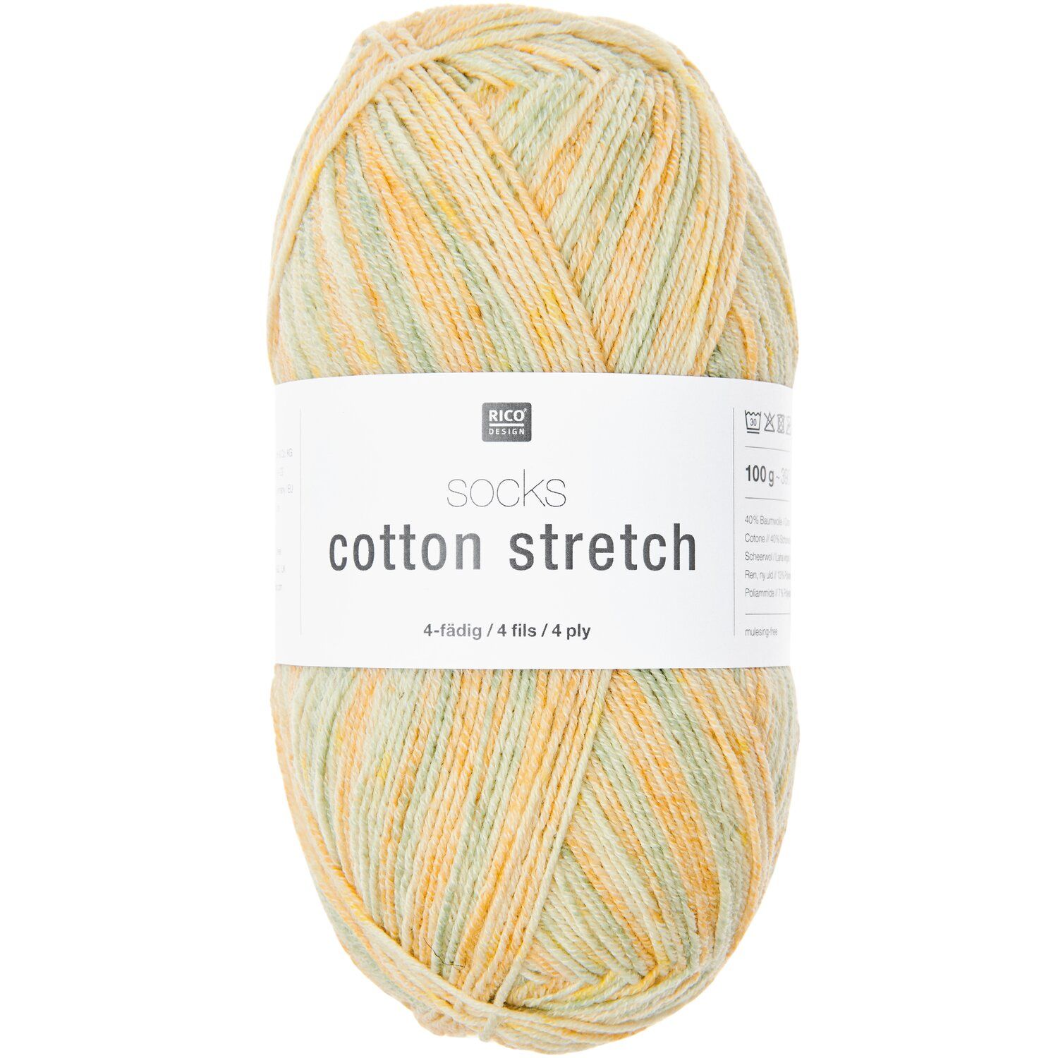 Rico Design Socks Cotton Stretch 007 – sorbet