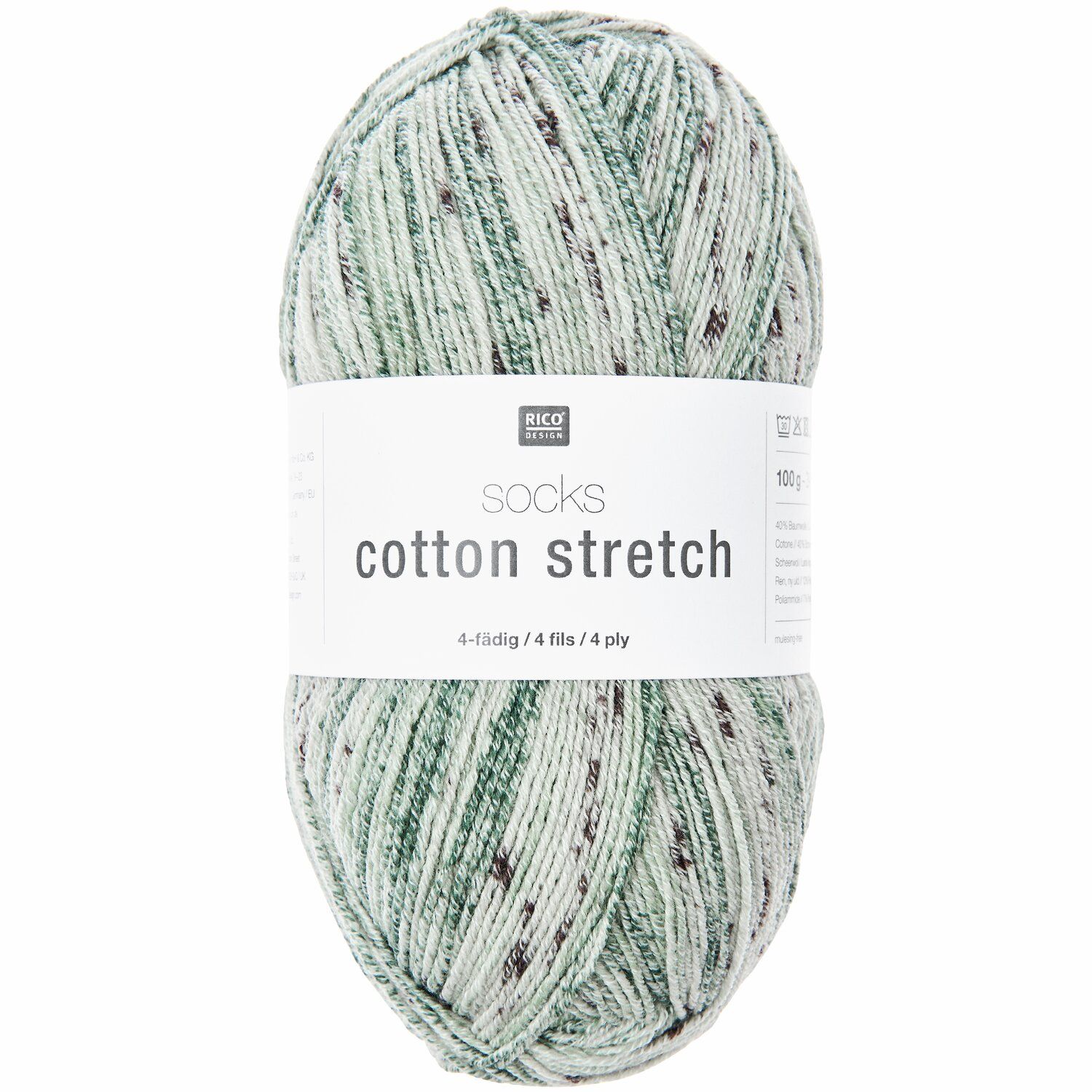 Rico Design Socks Cotton Stretch 011 – aloe